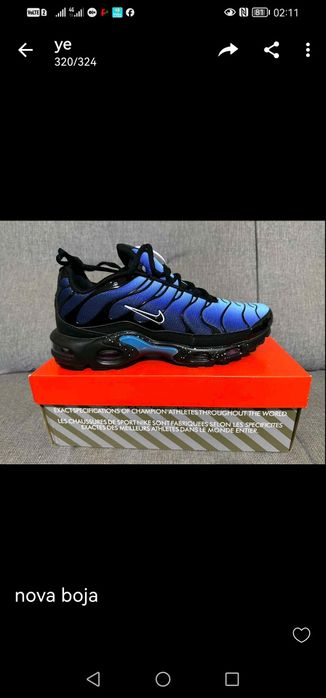 Nike air max tn 5 culori disponibile