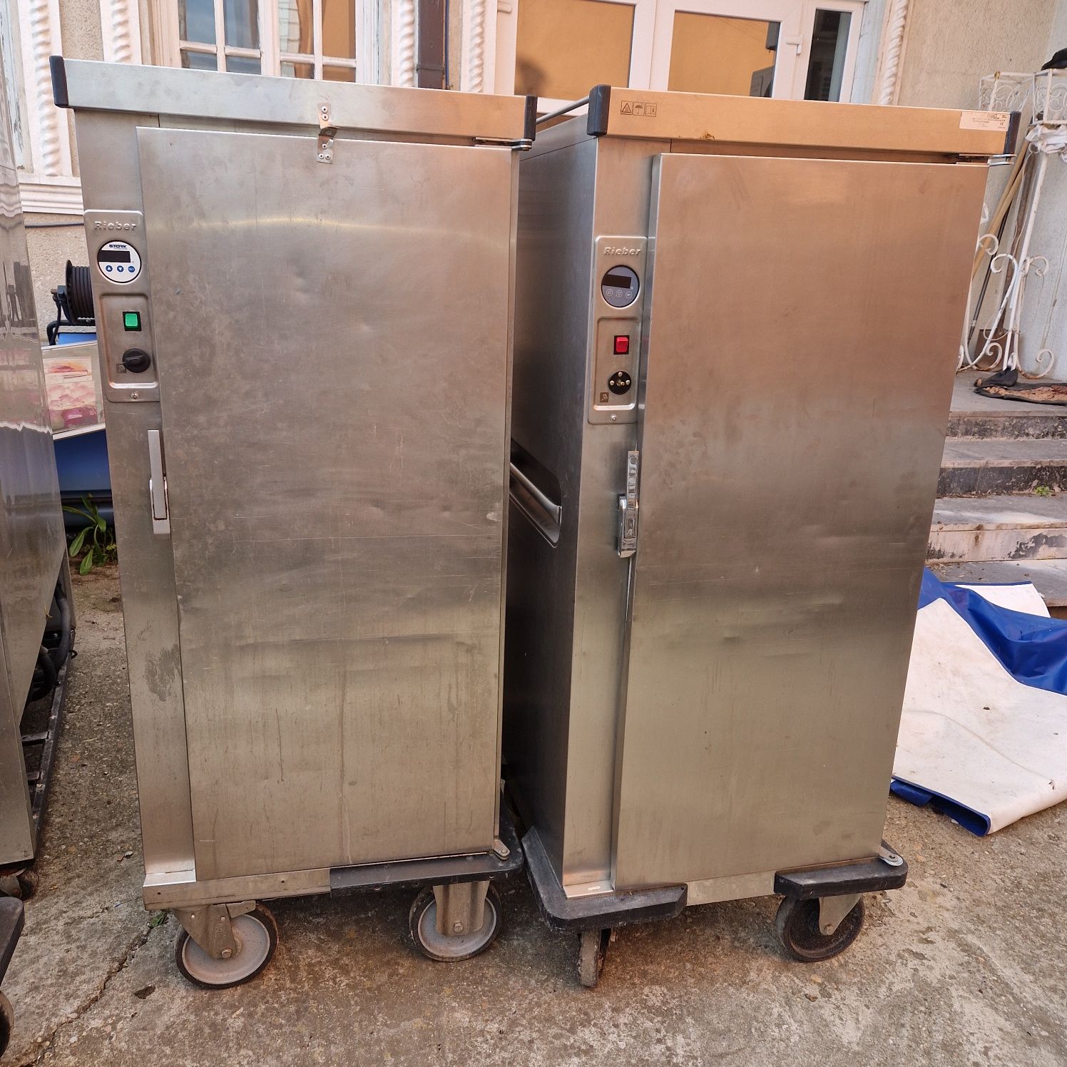 Cărucioare tavi inox, gastro sau patiserie