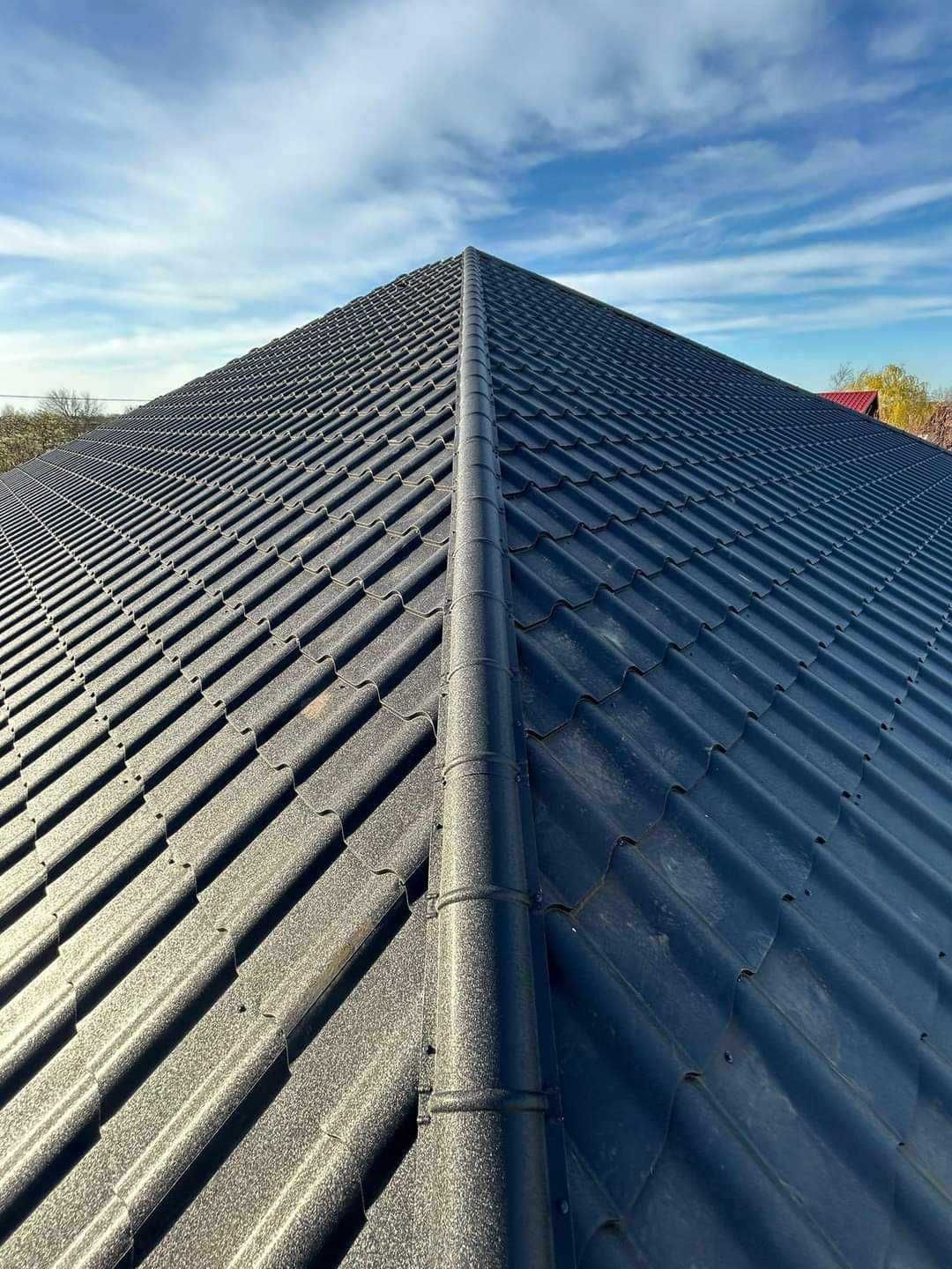 Dulgherie, montaj tigla metalica, tigla ceramica, reparatii acoperis