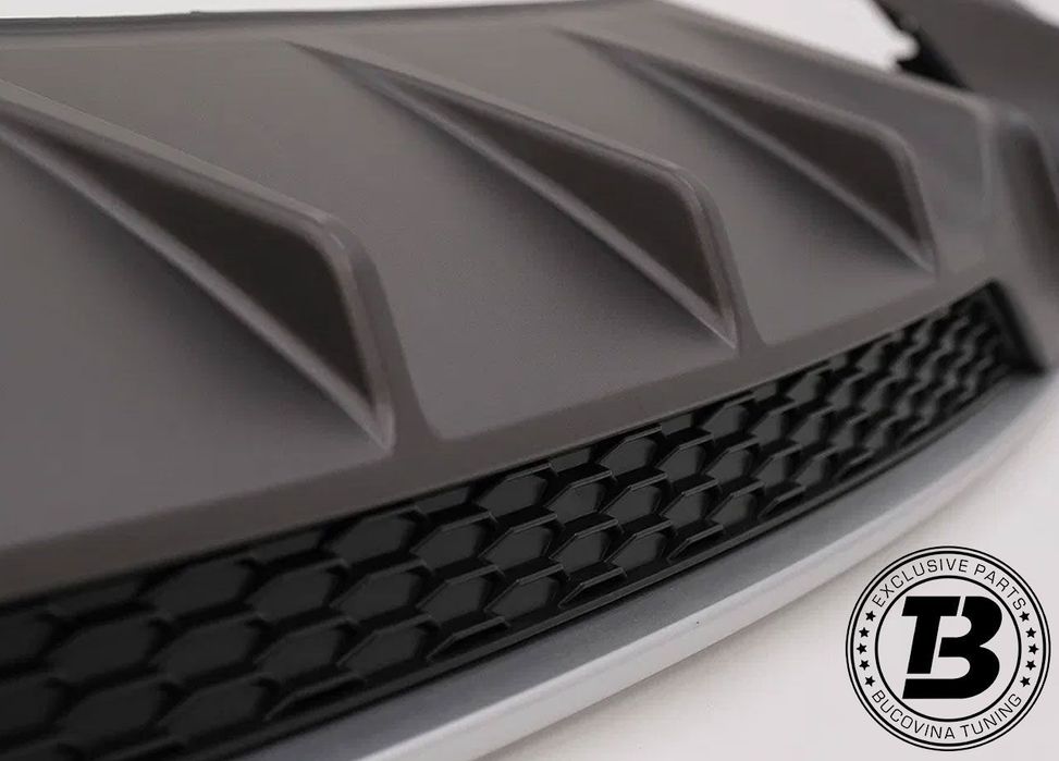 Difuzor Bara Spate cu Ornamente compatibil cu Audi A3 8V S3 Design