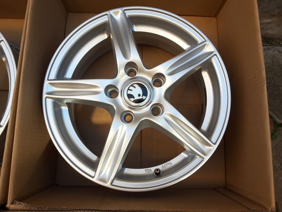 jante aliaj 15; 5x112; Skoda Octavia 2, Octavia 3