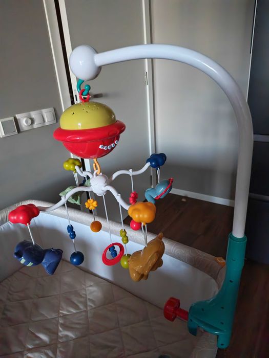 Музикална въртележка за кошара с дистанционно