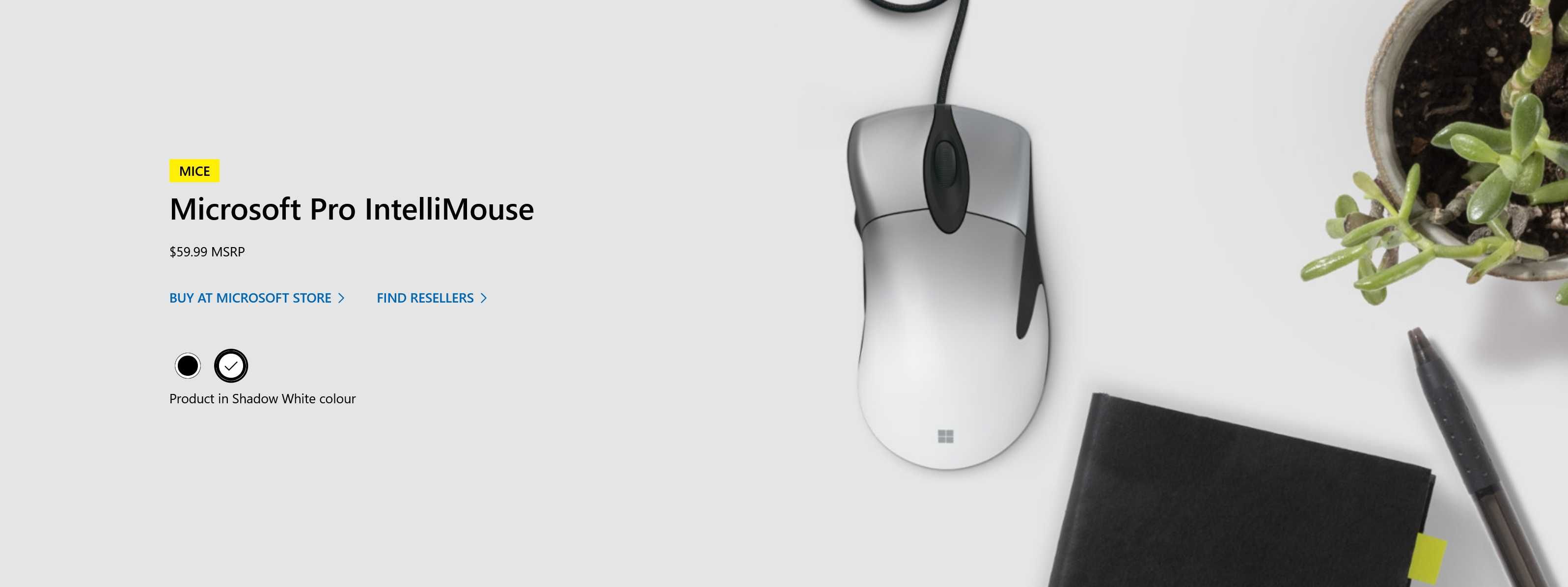 Mouse Microsoft Pro Intellimouse Special Edition