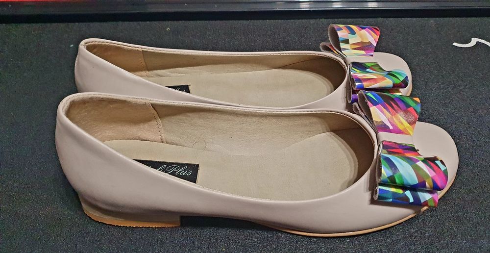 Balerini din piele naturala dama mărimea 38