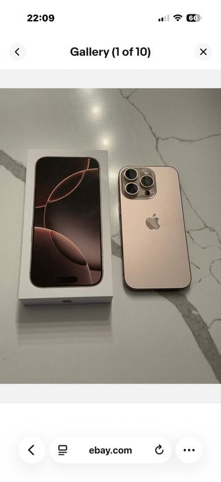 Iphone 16 Pro Desert Titanium