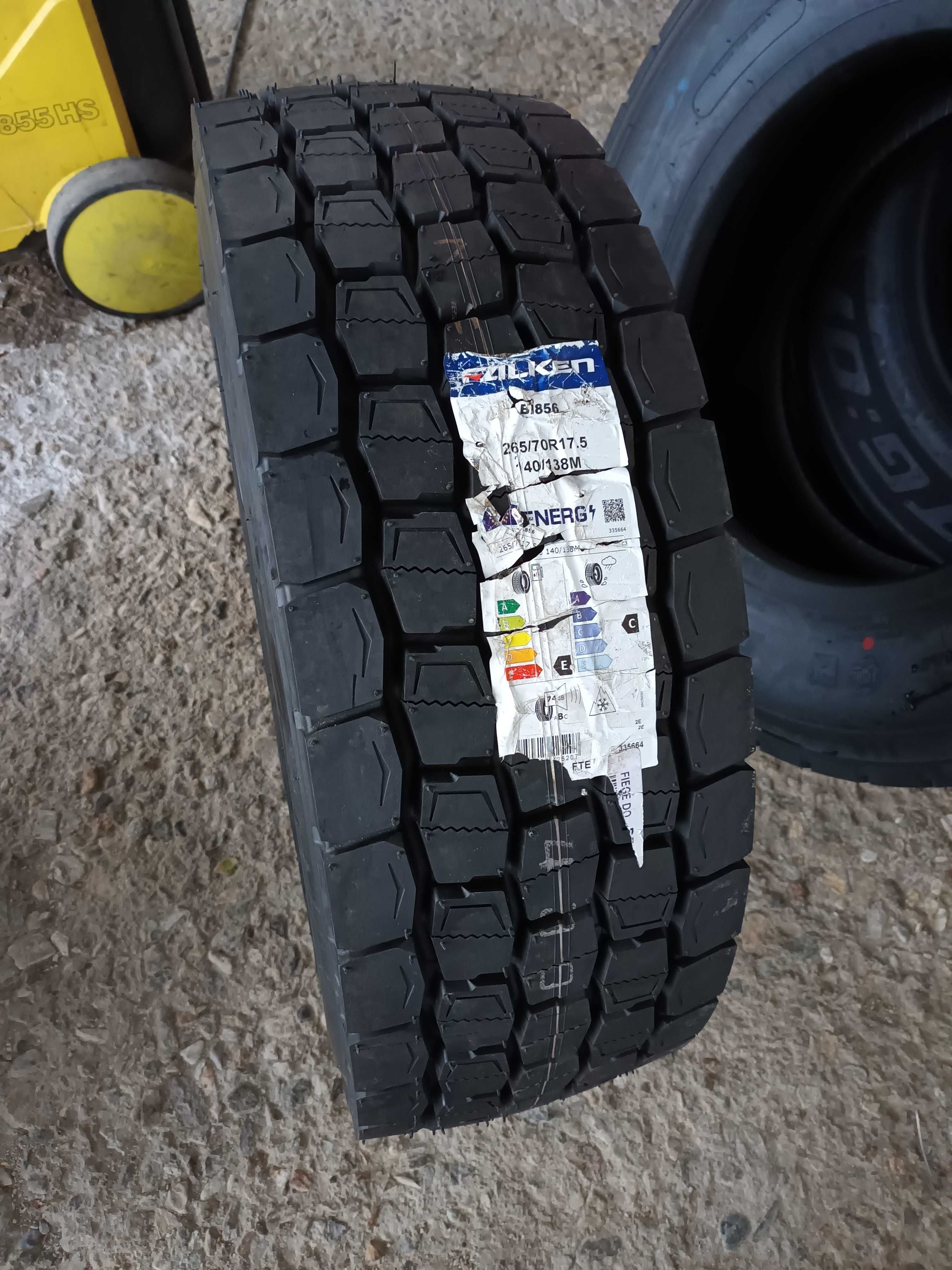 1 Нова тежкотоварна гума 265/70 R17.5 Falken BI856 140/138M M+S Japan