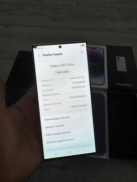 Samsung s23 Ultra 512 12+12