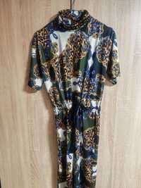 Rochie Zara chain print/animal print