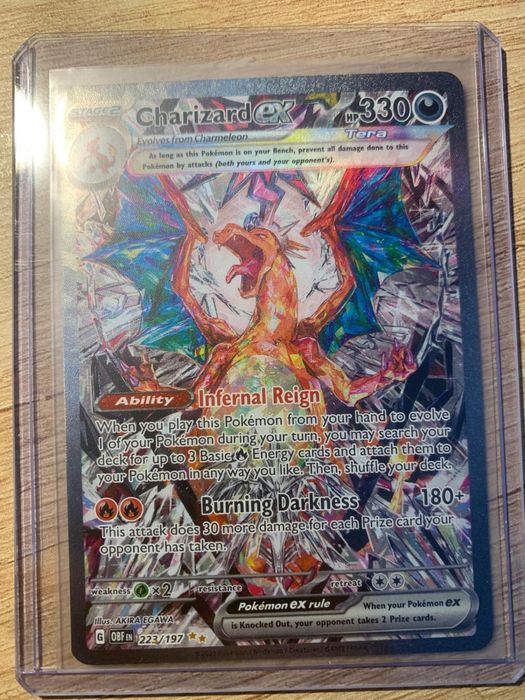 Carte Pokemon Charizard ex 223/197 Obsidian Flames