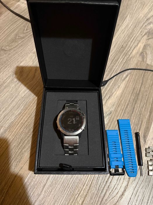 Garmin Quatix 6X Solar Titanium