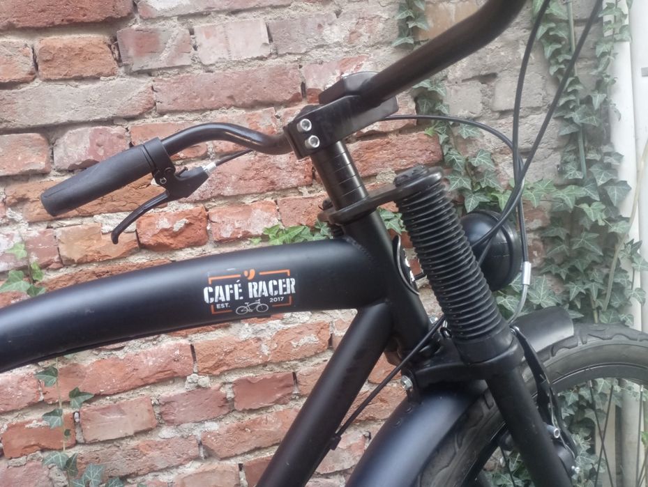 Bicicleta Caffe Racer cro-mo