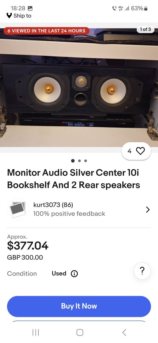 Monitor Audio Silver Centre 12i boxa centru High End