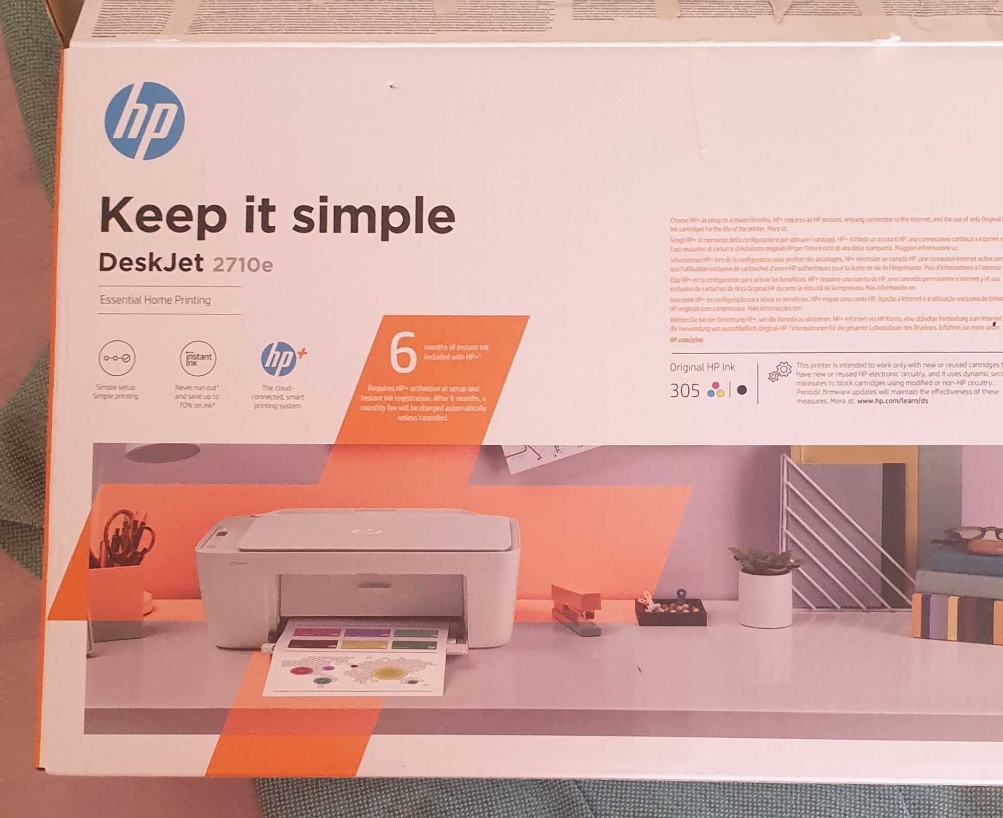 Принтер HP Desk Jet 2710e