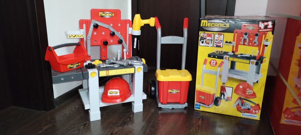 Детска Работилница  Комплект 4в1 Сръчен майстор