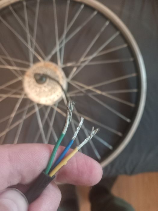 Roata bicicleta cu motor 500w