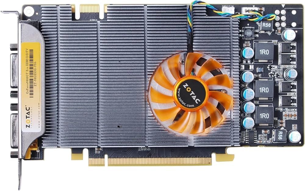 Продается. Видеокарта zotac Nvidia gt9800