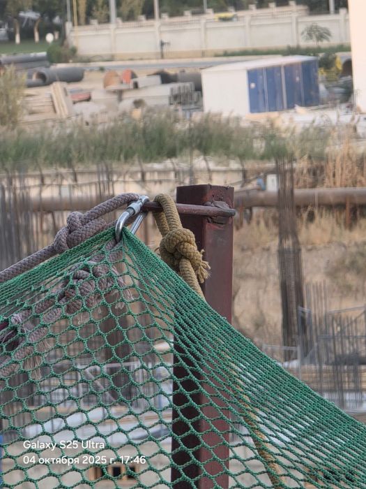 Сетка,ЗУС Защитно улавливающая сетка. Монтаж, Демонтажные работы.