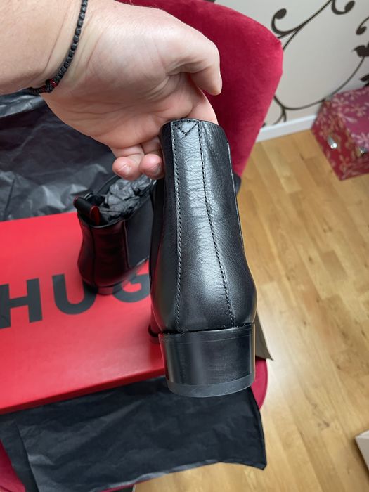 Ghete Hugo piele naturala!!!noi!!