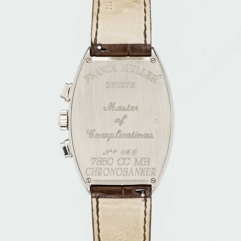 Franck Muller Chronobanker Chronograph White gold 7850 - Промоция!