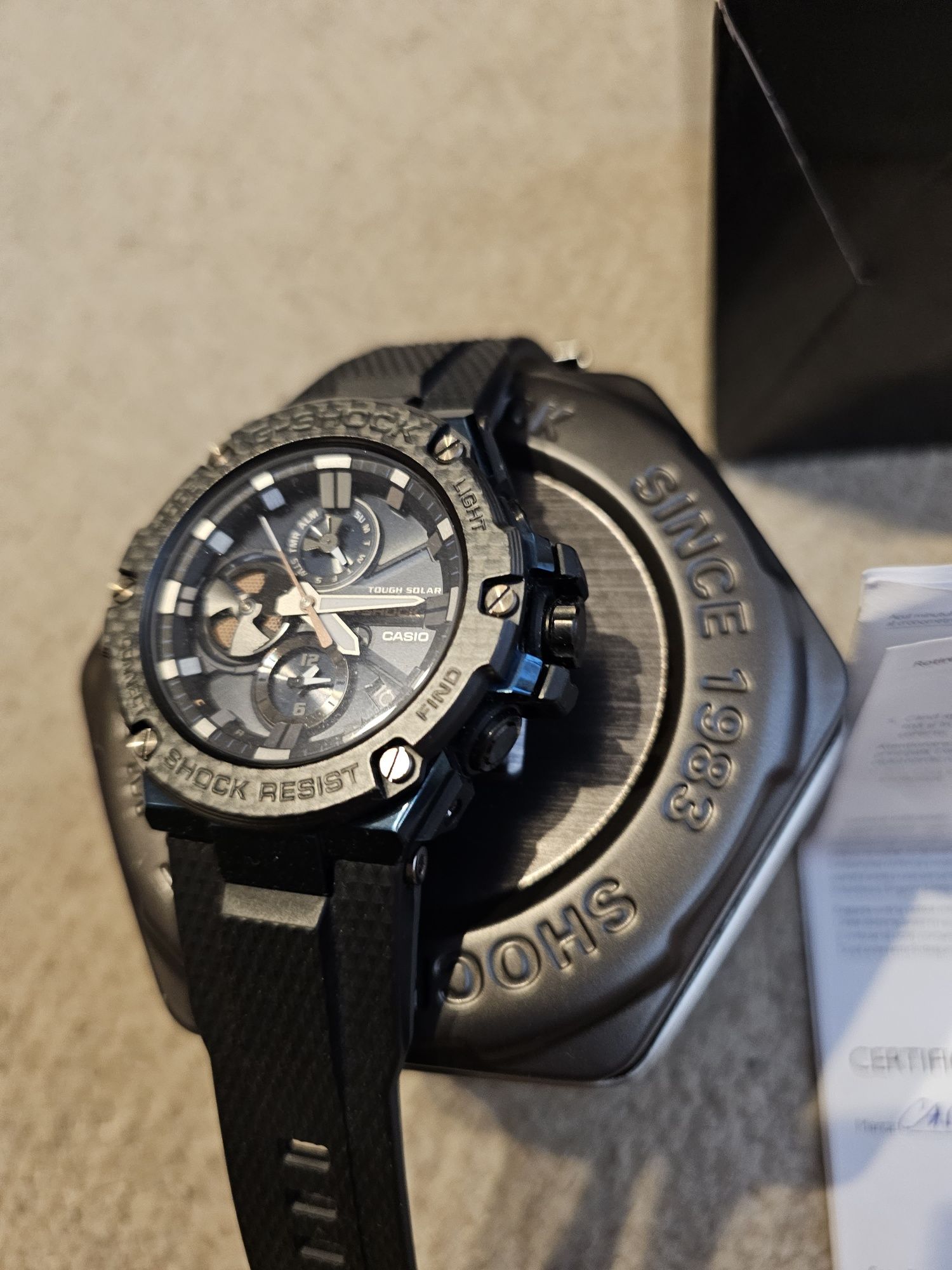 Casio G-Shock - Ceas GST-B100XB-2AER Wave Ceptor Solar Bluetooth