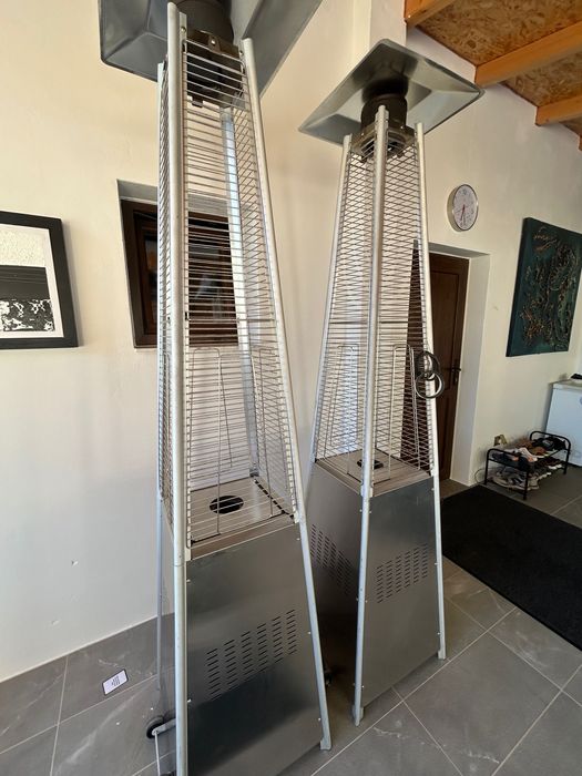 Încălzitoare de terasă pe gas