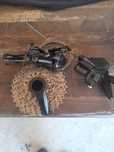 Заден дерайльор комада и венец за 9 скорости shimano