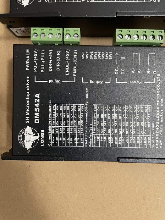 Set 4 motoare pas cu pas cu drivere