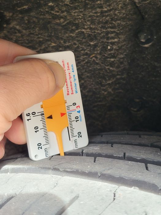 Anvelope Continental Eco Contact 6 vara 225/55 R17, Dot 2023, 4.5 mm