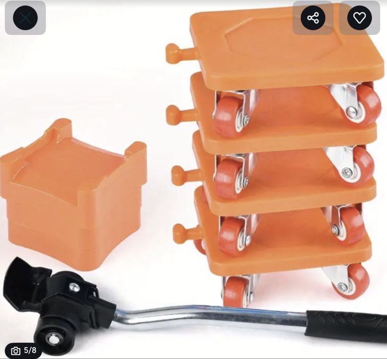 Instrument de transport rezistent pentru mutat mobila, frigiderul etc.