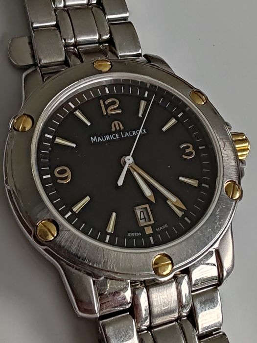 Ceas Maurice Lacroix Tiago Quartz 39 mm Oțel Aur-Otel