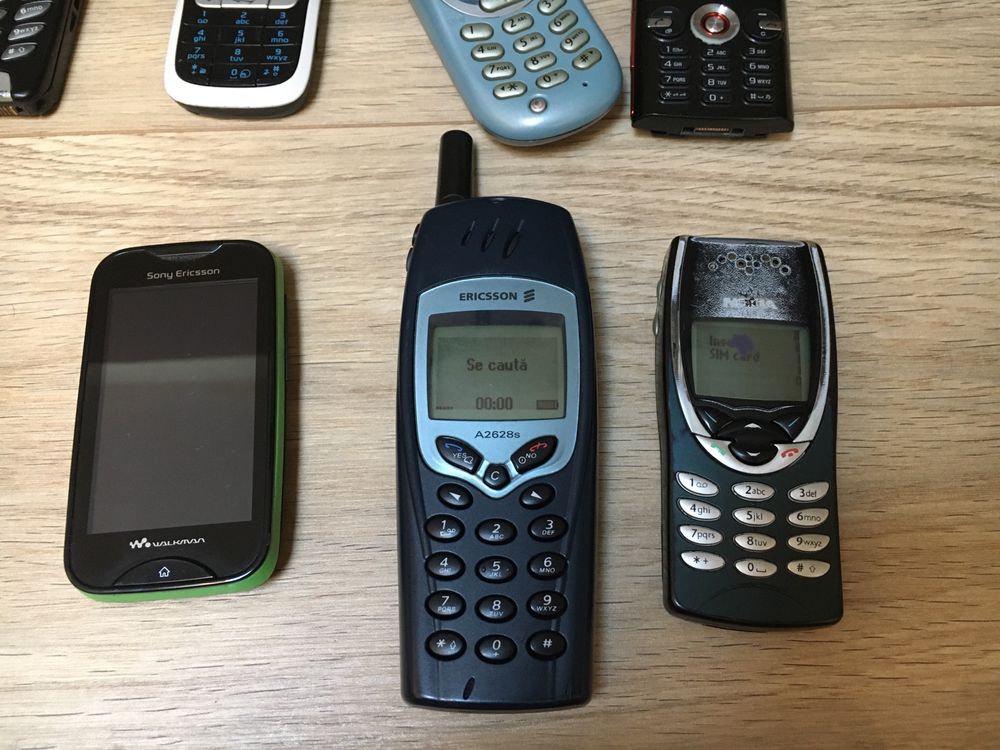Lot Telefoane Defecte Nokia 8210 6680 8310i Ericsson A2628 Motorola