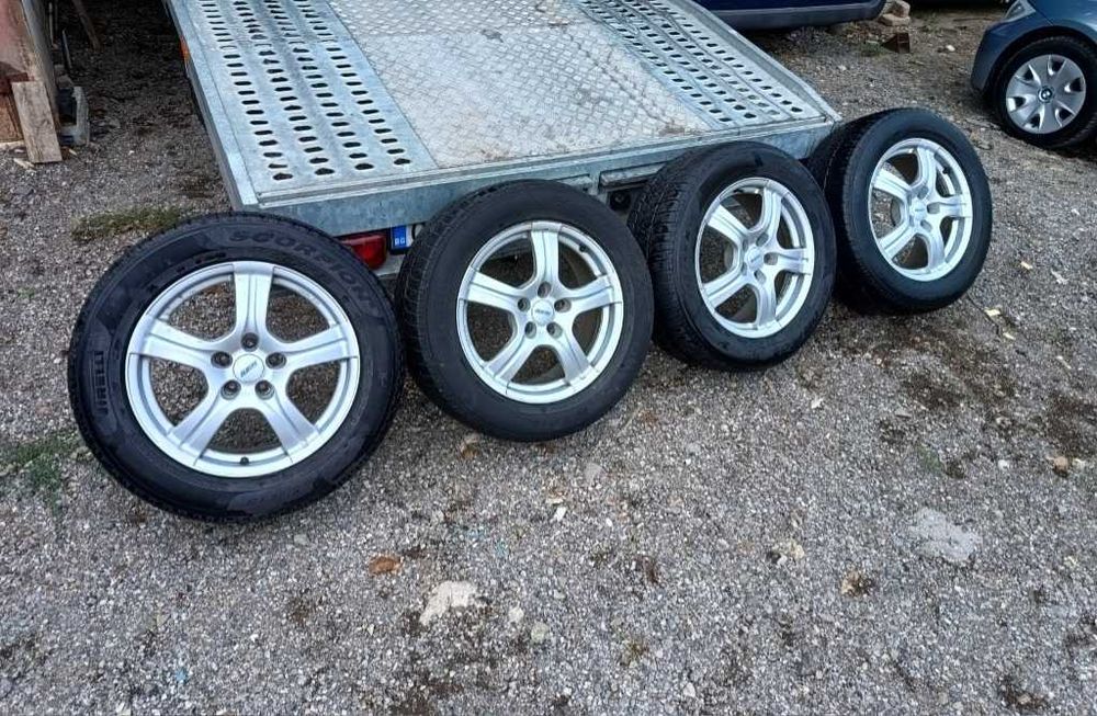 Алуминиеви джанти ALUTEC 18 5x112+ЗИМНИ ГУМИ-Mercedes/Vw/Skoda/Audi