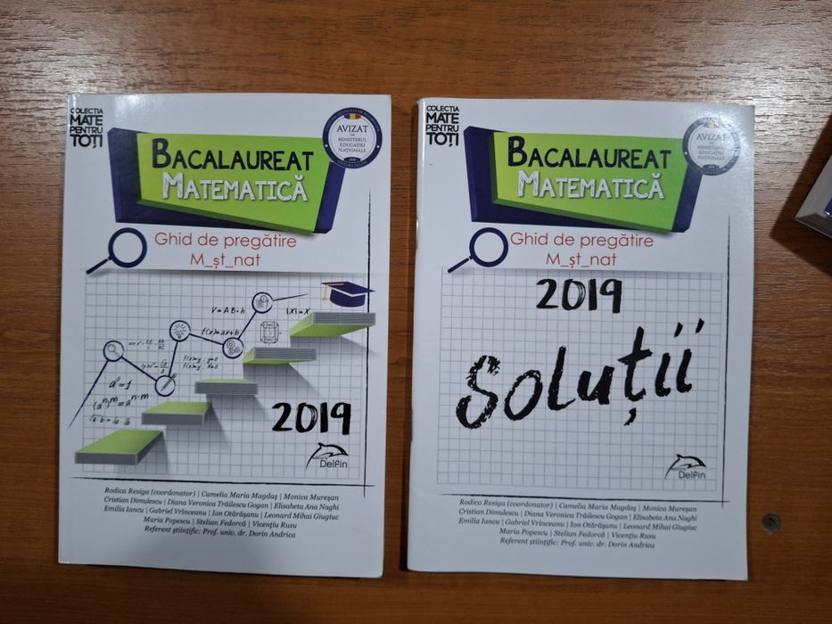 Carte Teste Bacalaureat Matematica și soluții