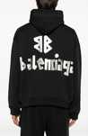 Hanorac Balenciaga black silver Premium