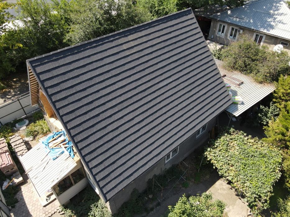 ПРЕМИУМ Крыша, композитная черепица, битумная черепица, монтаж