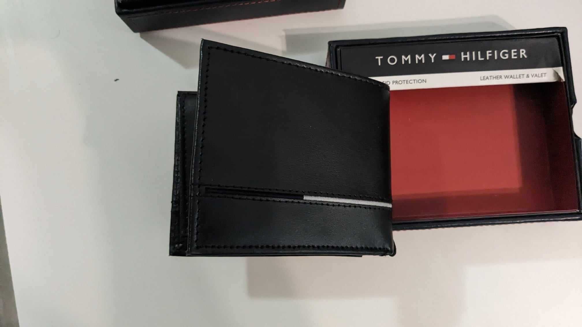 Portofel barbati, piele , negru, Tommy Hilfiger