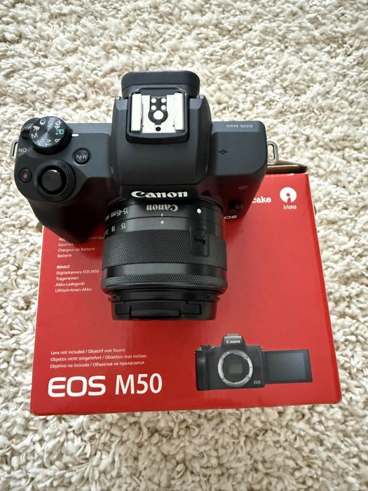 Camera foto mirrorless Canon M50 stare noua