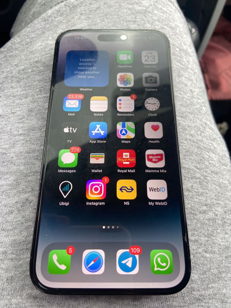 Iphone 14 pro max 256 Space Black (accept si schimburi)