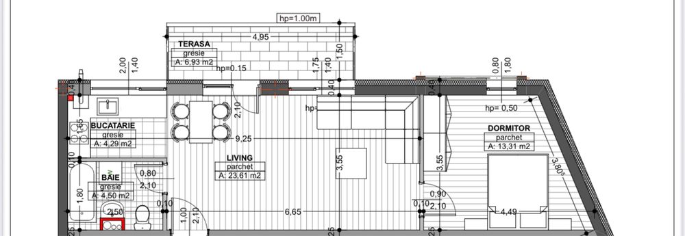 Apartament 2 camere Piata Abator