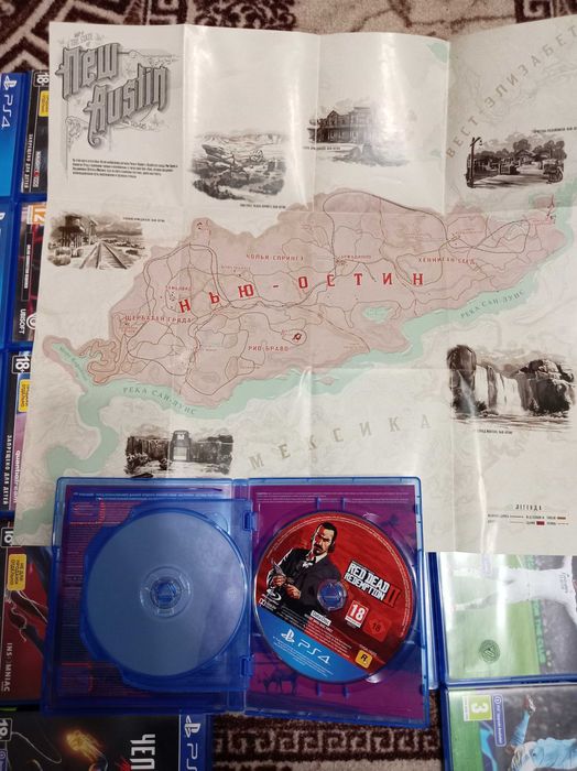 Продам диски PlayStation 4