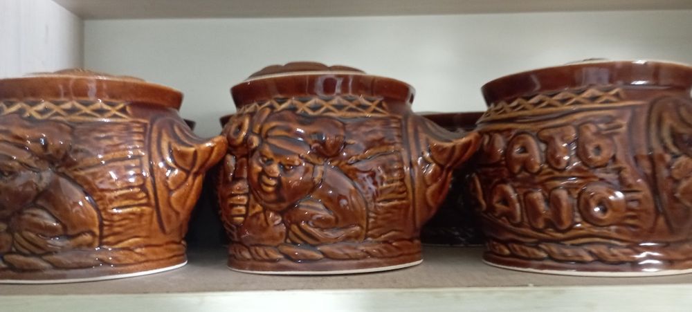 Горшочки для запекания глиняные