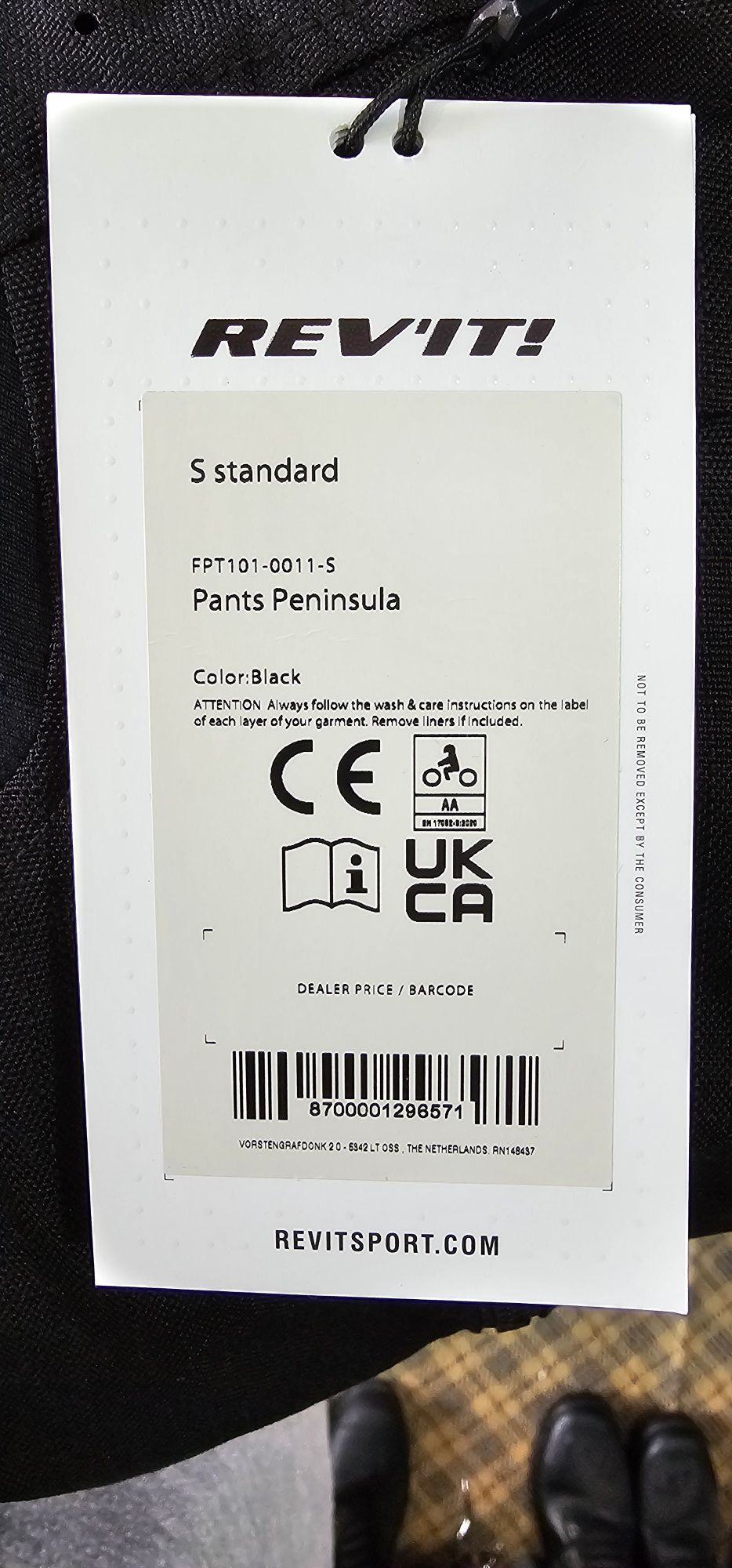 Pantaloni moto textil Revit Peninsula
