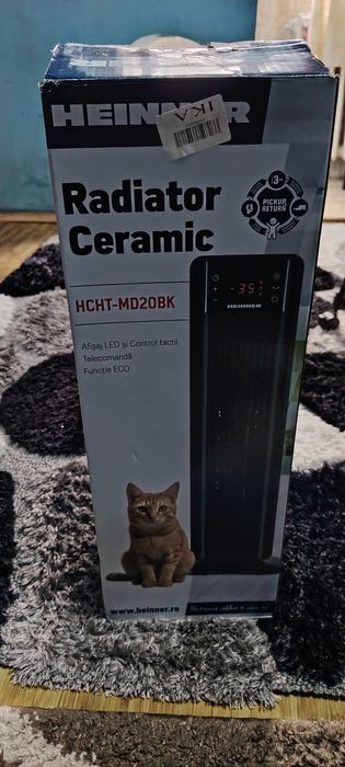 Aeroterma ceramica cu telecomandă