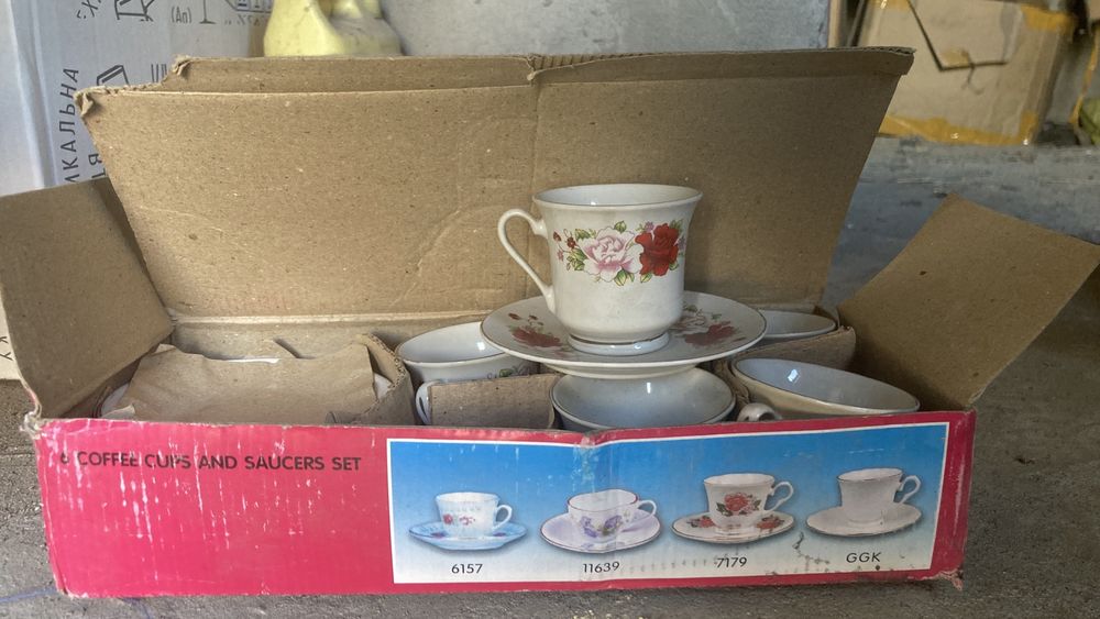 Продам чайный сервис  Кружка тарелка