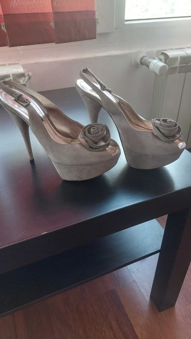 Sandale Anna Cori,marimea 36,piele intoarsa