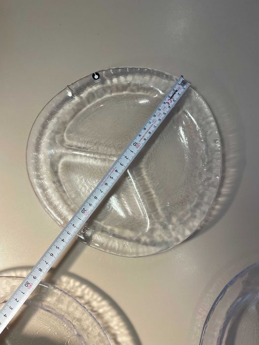 PUKEBERG Suedia 4 platouri ice glas pt servit aperitive antreu masa