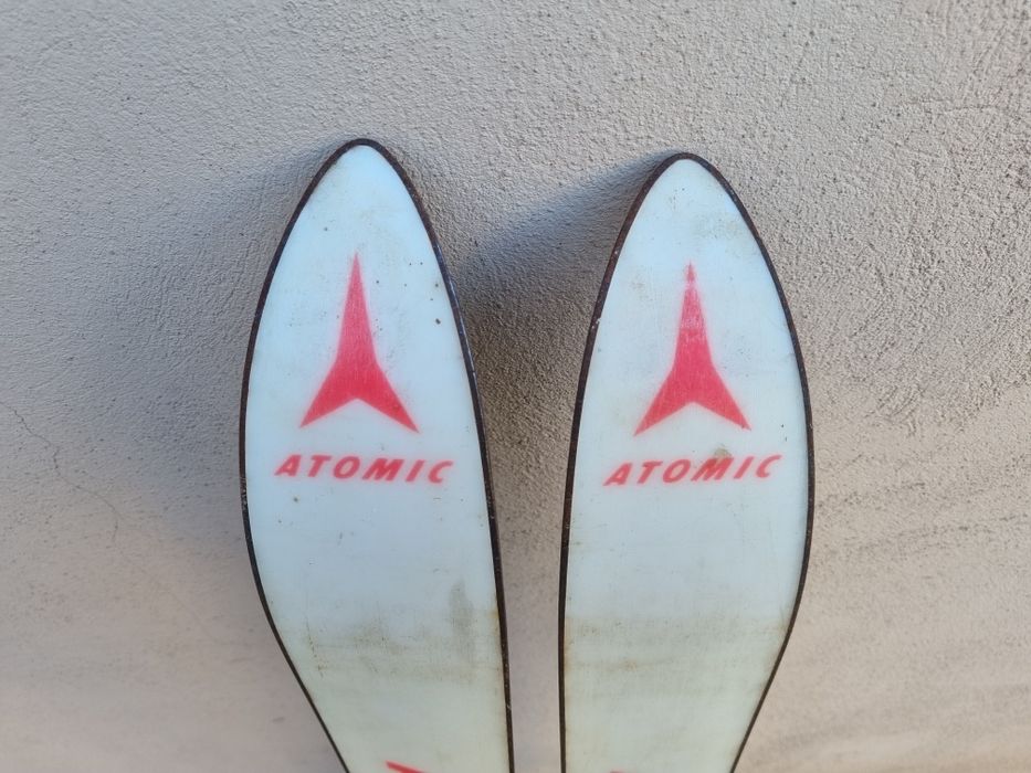 Ski-uri copii Atomic 130 cm cu legaturi