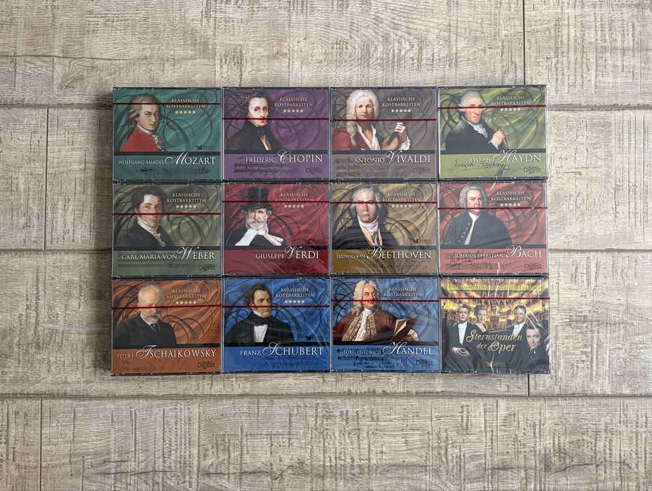 Lot 12 cd-uri muzica clasica - Mari clasici ai muzicii