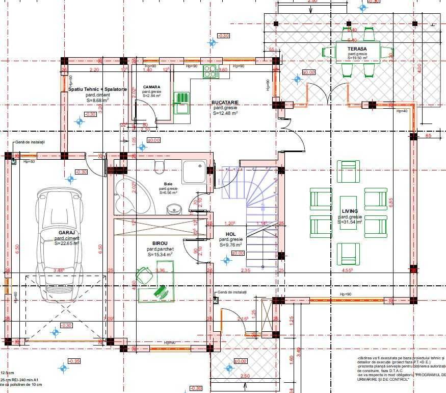 De vanzare casa constructie noua in Sang de Mures incalzire pardoseala