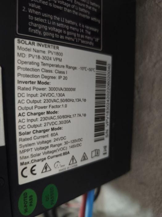 Invertor solar Alien 24v,3kw